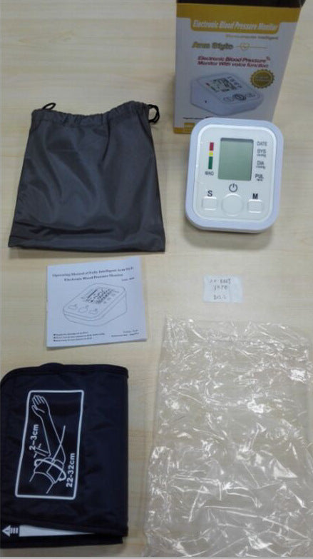 Automatic Arm Type Home Medical Voice Intelligent Selling Instrument Manometer 1618281359617