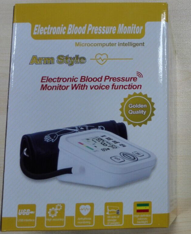 Automatic Arm Type Home Medical Voice Intelligent Selling Instrument Manometer 1618281359618