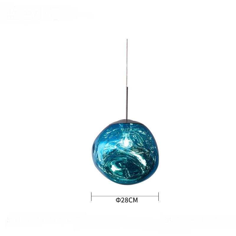 Post Modern Nordic Lava Lamp, Bedside Irregular Chandelier 1618296837954