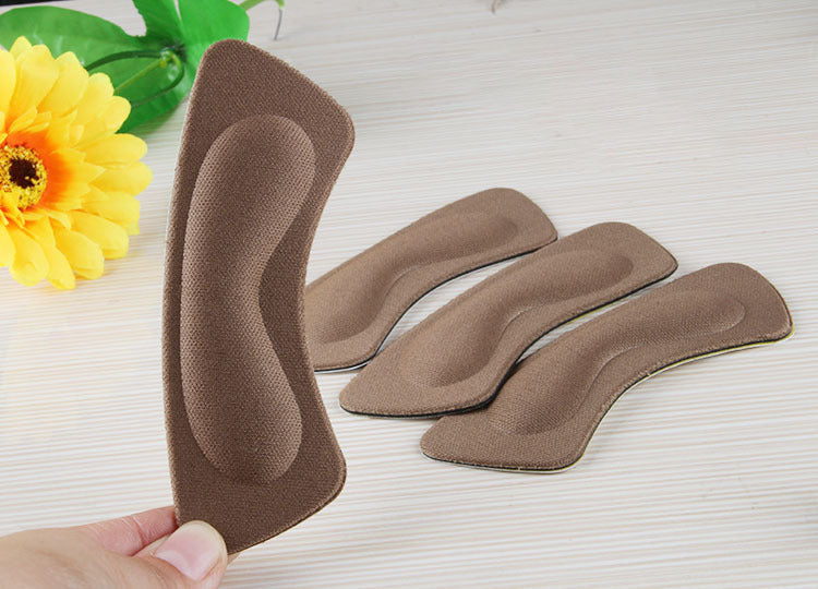 Shoe Stickers Half Size Pad, Heel Stickers, Thickened Anti-wear Heels, Shoes Rubbed Feet, High-heeled Shoes, Heel Pain, Heel
