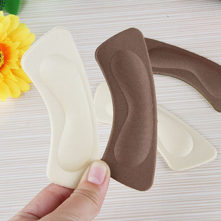 Shoe Stickers Half Size Pad, Heel Stickers, Thickened Anti-wear Heels, Shoes Rubbed Feet, High-heeled Shoes, Heel Pain, Heel