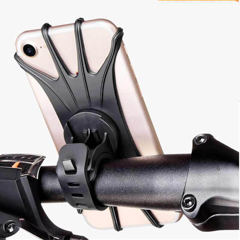 Mobile Phone Holder 360 Rotating Silicone Bicycle Scooter Mobile Phone Navigation Bracket - 图片 2