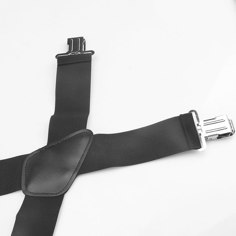 Wide Strap Suspenders Black 50mm Wide And High Elastic Elastic High Quality Suspenders
