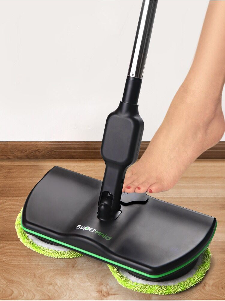 TV New Product Super Maid Wireless Electric Rotary Mop Cleaning And Waxing Multifunctional Electric Sweeper 1618561152343