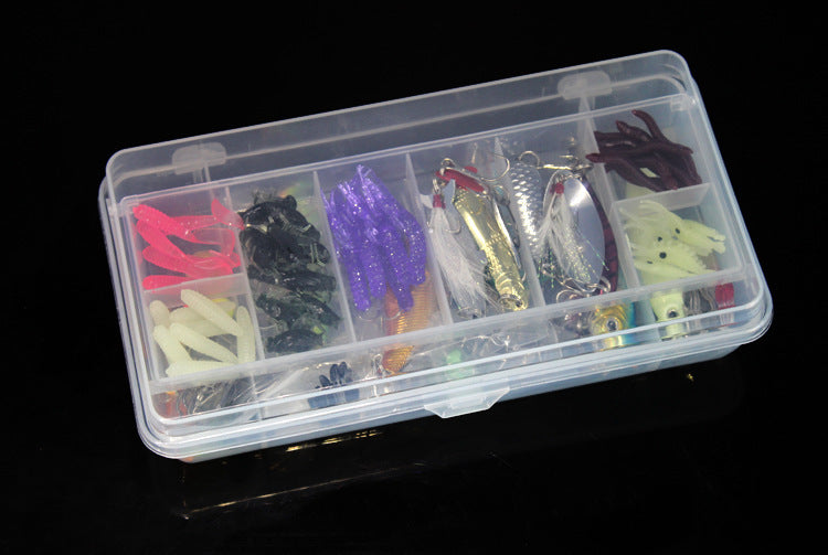 Fishing Gear Sequined Soft Bait Set 1618624482302