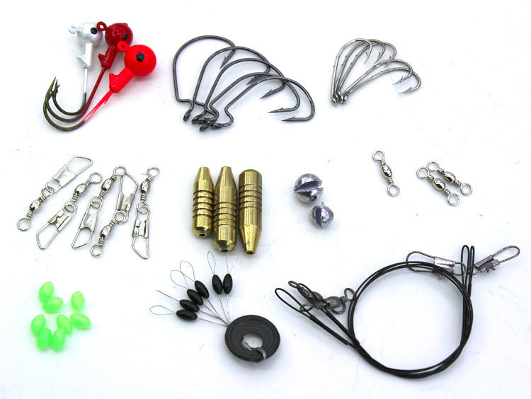 Fishing Gear Sequined Soft Bait Set 1618624482321