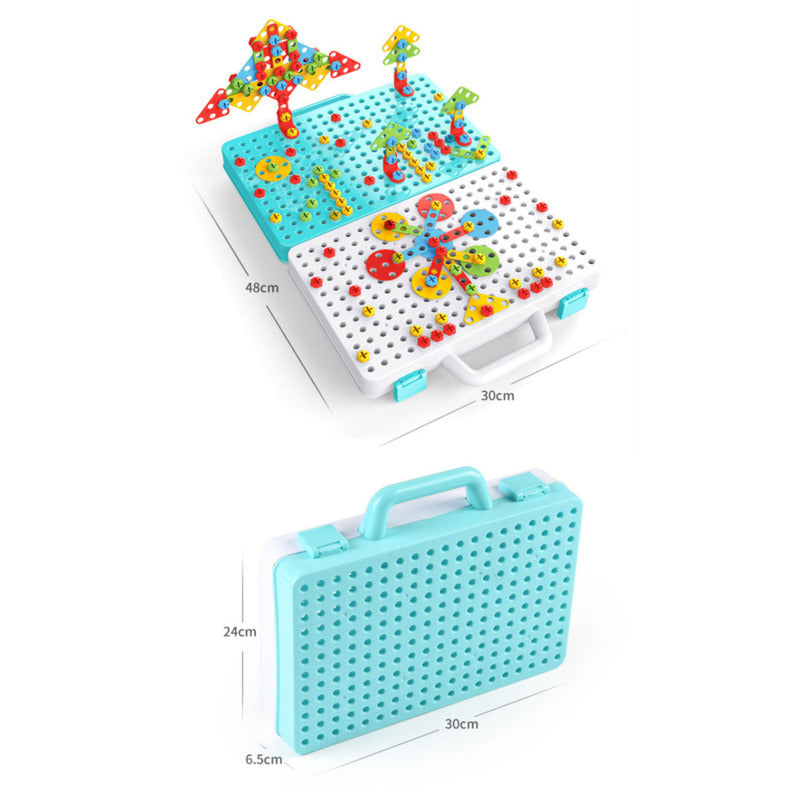 Children's Variety Puzzle Manual Disassembly Toolbox 16186336227121