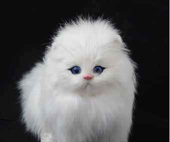 Simulation Animal Model Cat Plush Children's Toy Toy Doll 1618811670212