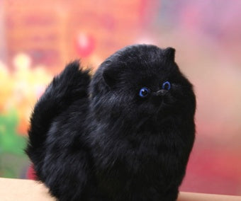 Simulation Animal Model Cat Plush Children's Toy Toy Doll 1618811678946