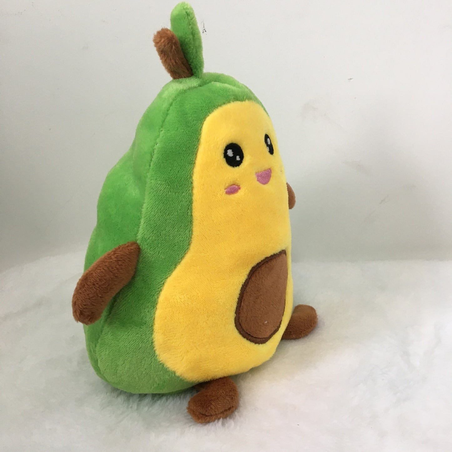 Flip Avocado Doll flip Double-sided Angry Happy Expression Avocado Plush Toy 1618899365920