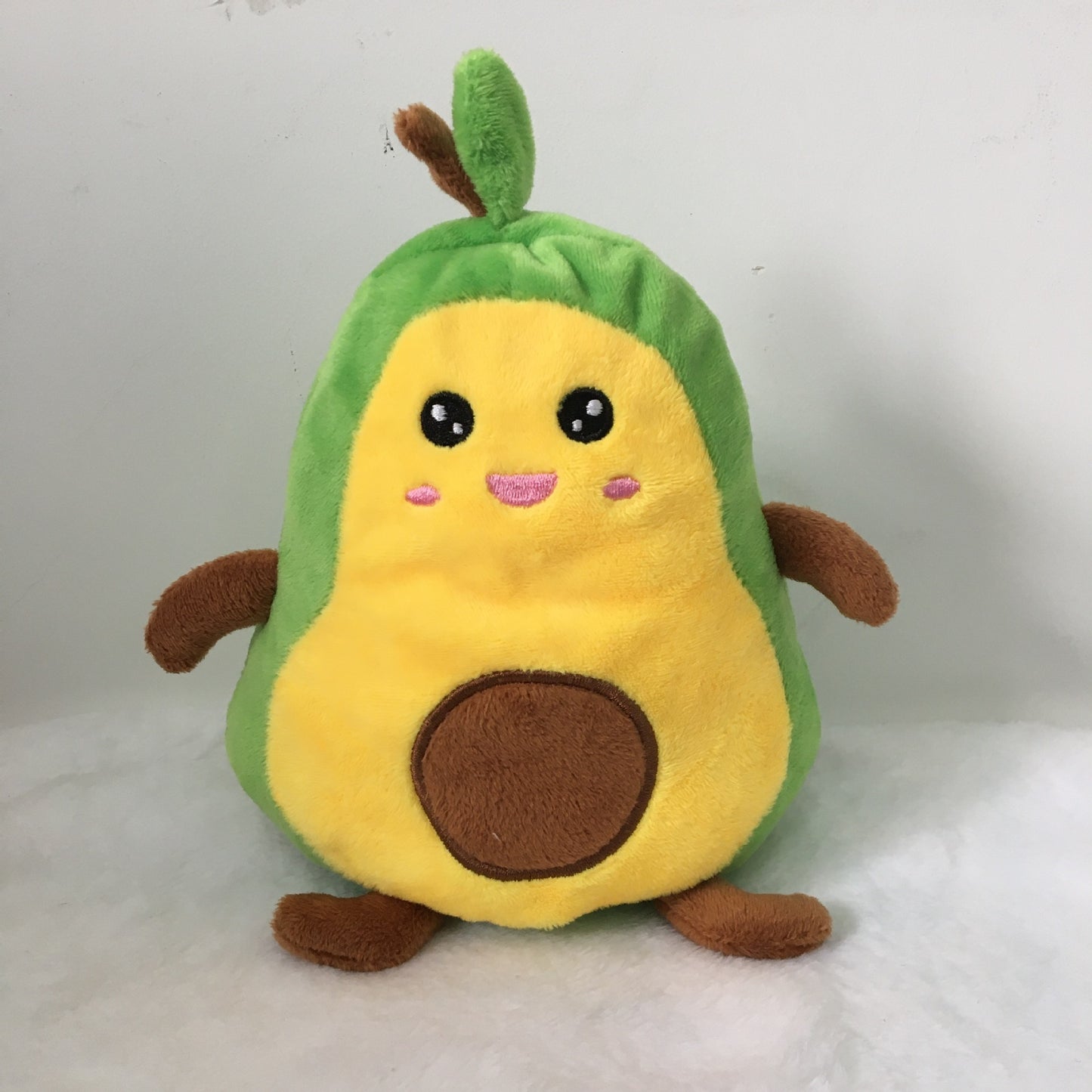 Flip Avocado Doll flip Double-sided Angry Happy Expression Avocado Plush Toy 1618899365922