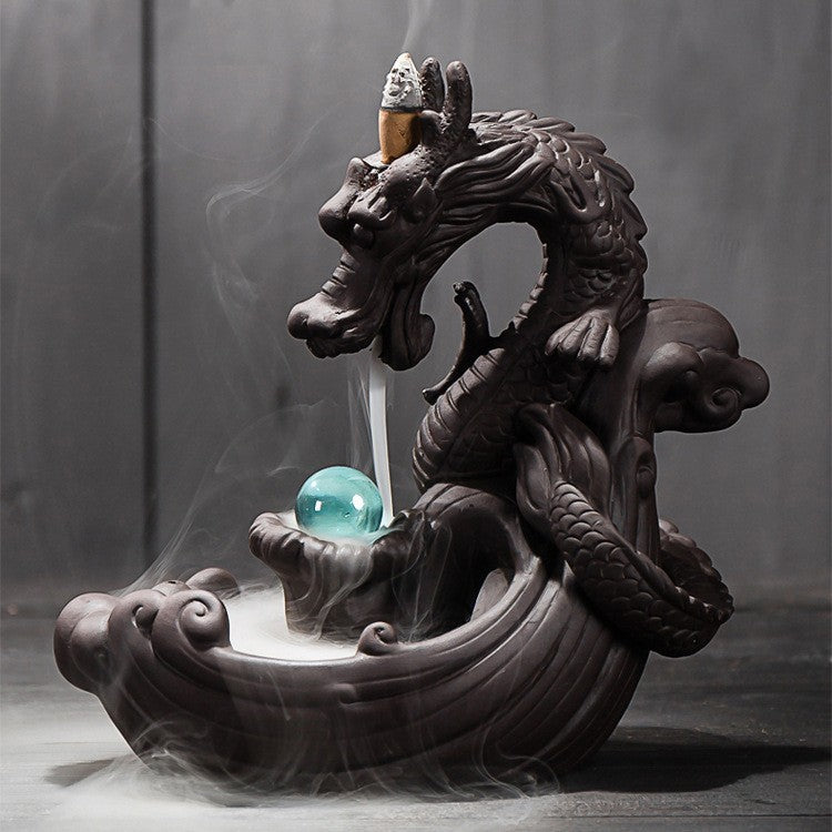 Multi-layers Ceramic Back flow Incense Burner 1618907585055