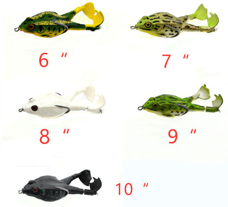 Double Propeller Frog Soft Bait 1618914882392