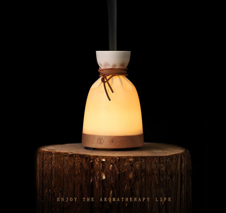 Wood Aromatherapy Desk Lamp Humidifier Aromatherapy Machine 1618973115435