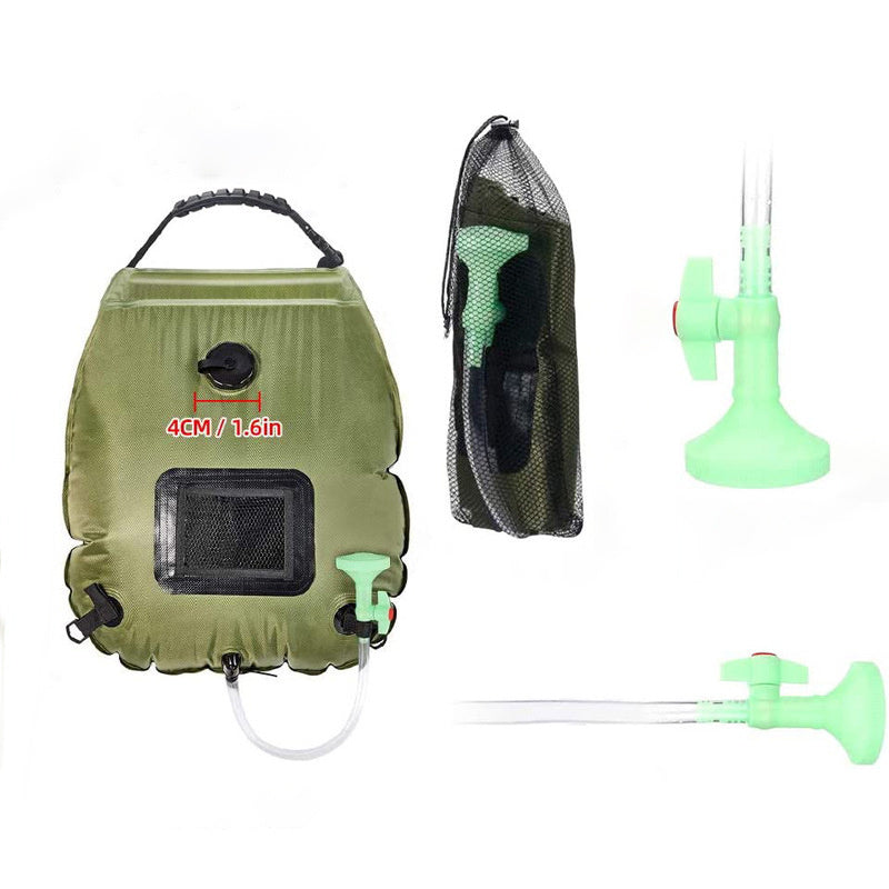 Outdoor Solar Bath Bag Camping Bath Water Storage Bag Portable 20L Bath Water Bag 1619005574893