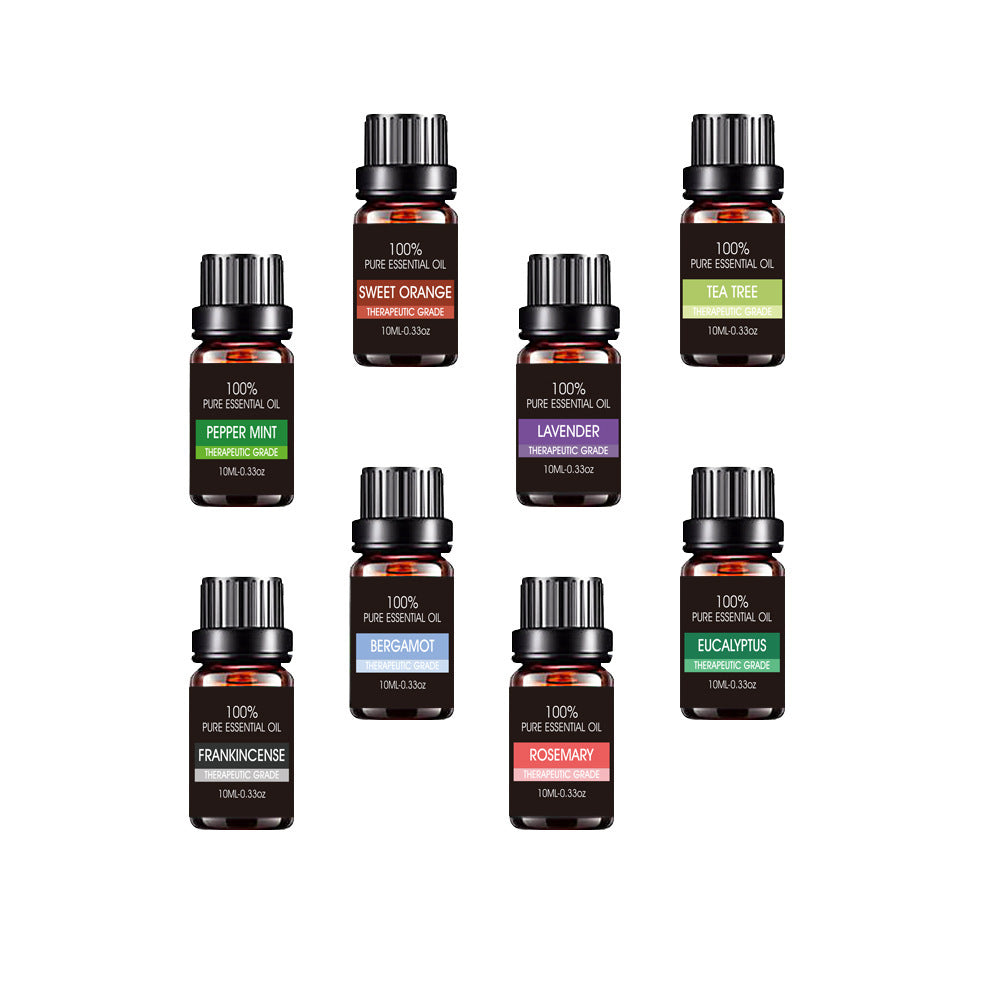 Organic Essential Oils Set Top Sale Natural Therapeutic Grade Aromatherapy Oil Gift Kit For Diffuser 1619063483587