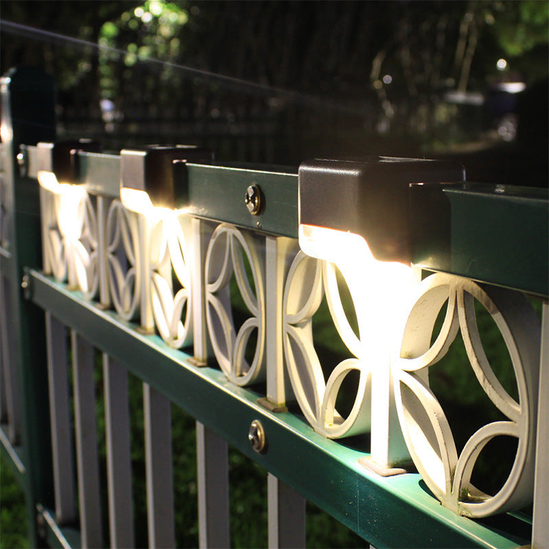 Solar Light 1Led Wall Light Outdoor Garden Wall Light Fence Light Waterproof Landscape Courtyard Solar Ladder Light 161907796