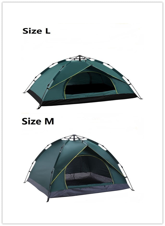 Automatic Tent Spring Type Quick Opening Rainproof Sunscreen Camping Tent 1619154880344
