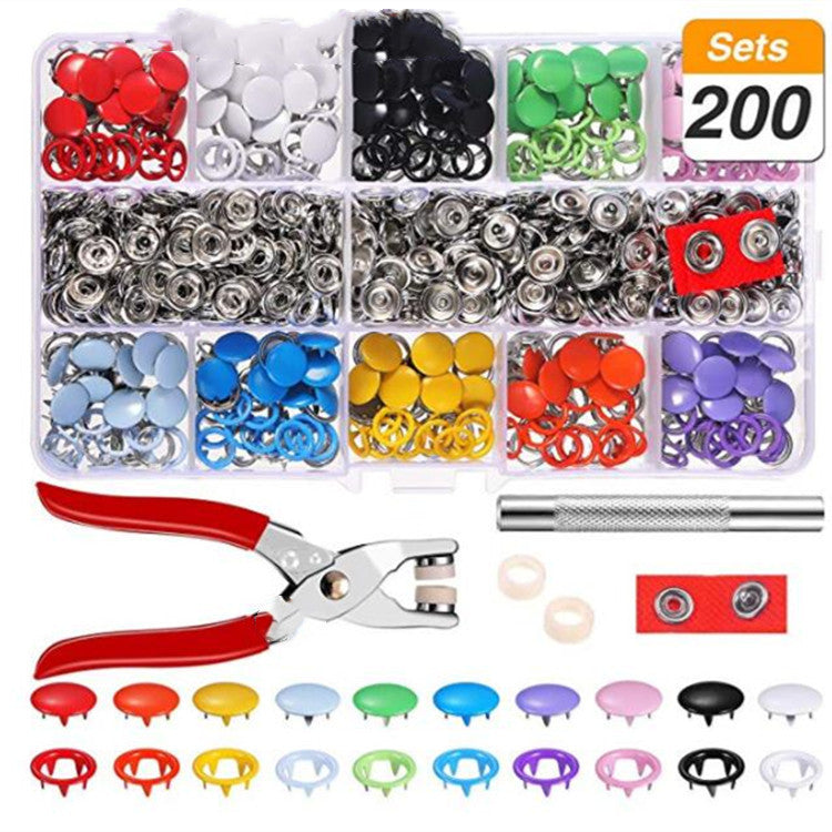 9.5MM Hollow Color Five Prong Button - HD Wireless Product #7