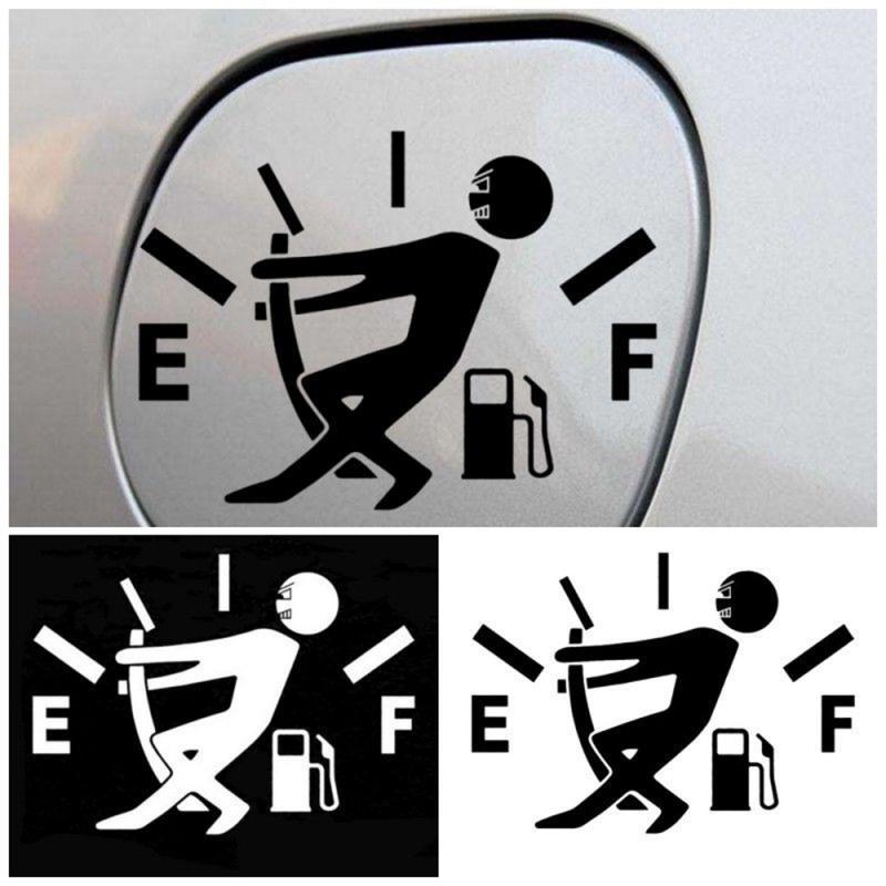 Funny Car Sticker Pull Fuel Tank Pointer Ef Fuel Tank Car Sticker Fuel Tank Vinyl Sticker Decal 1619328902187