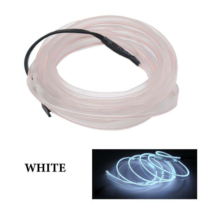 Car Interior Lighting El Cold Light Band Edge Wide Edge Car Atmosphere Lamp 1M2M3M 5M Luminous Line Set 1619335636120