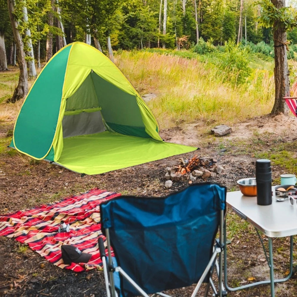 Sunscreen Shelter Tent Anti-UV Pop Up Beach Canopy Outdoor Camping Hiking Tent Travelling Easy Carrying Portable Parts 161934
