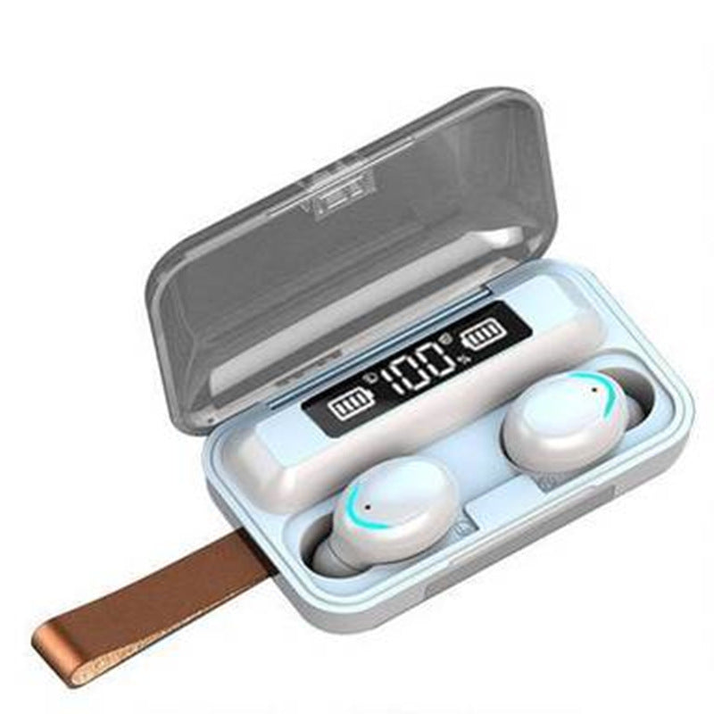 Bluetooth Headset Binaural In-Ear English Cross-Border Private Model Tws Battery Display Touch 1619351556238