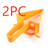 Adjustable Cake Divider Slicer Triangle Baking Pastry Divider Plastic Baking Cutter Reusable Cakes Knife 1619435237340