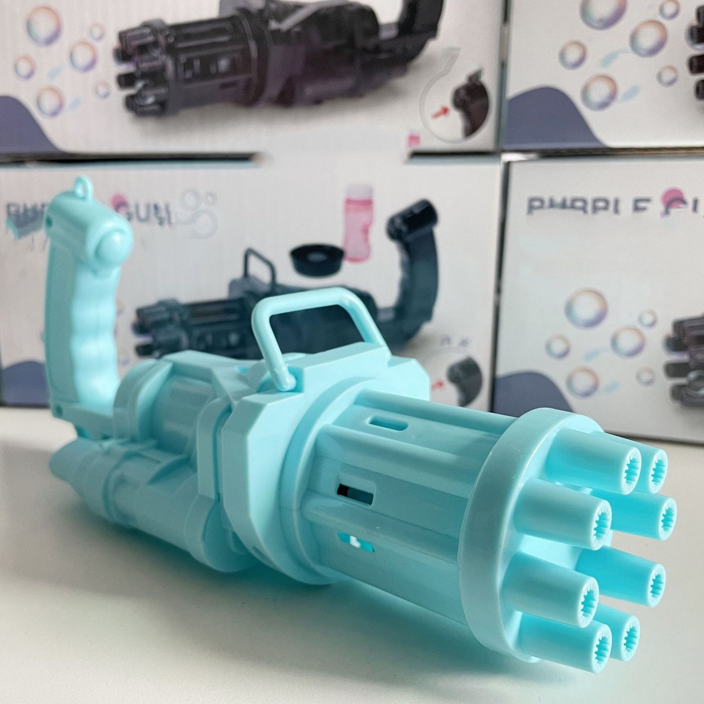 Kids Toy Bath Toys Bubble Gum Machine Toys For Kids Plastic Machine Gun Toy 1619437853692