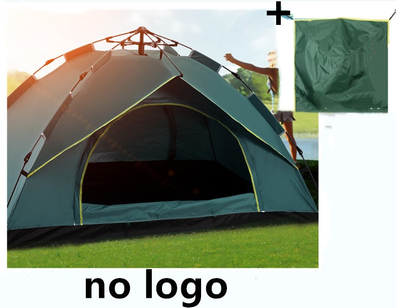 Automatic Tent Spring Type Quick Opening Rainproof Sunscreen Camping Tent 1619490610067