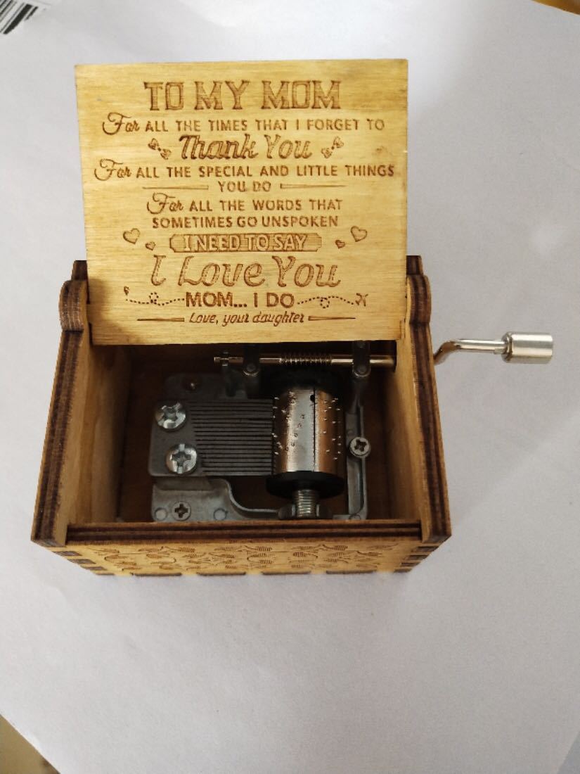 Hand-cranked Music Box Handmade Music Box 1619618647522