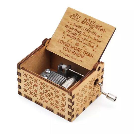 Hand-cranked Music Box Handmade Music Box 1619618647524