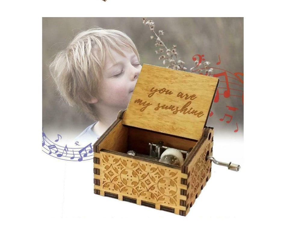 Hand-cranked Music Box Handmade Music Box 1619618647854