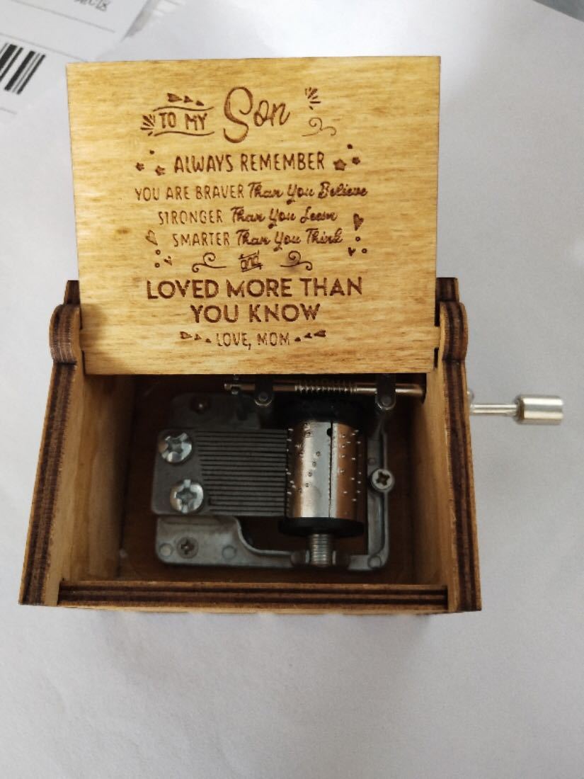 Hand-cranked Music Box Handmade Music Box 1619619034663