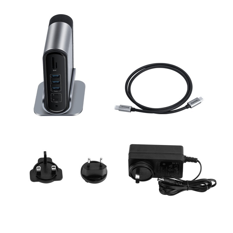 Workstation Multi-Function Type-C-Hub Splitter 16-In-1 Multi-Interface Docking Station With Power Supply 1619669987937