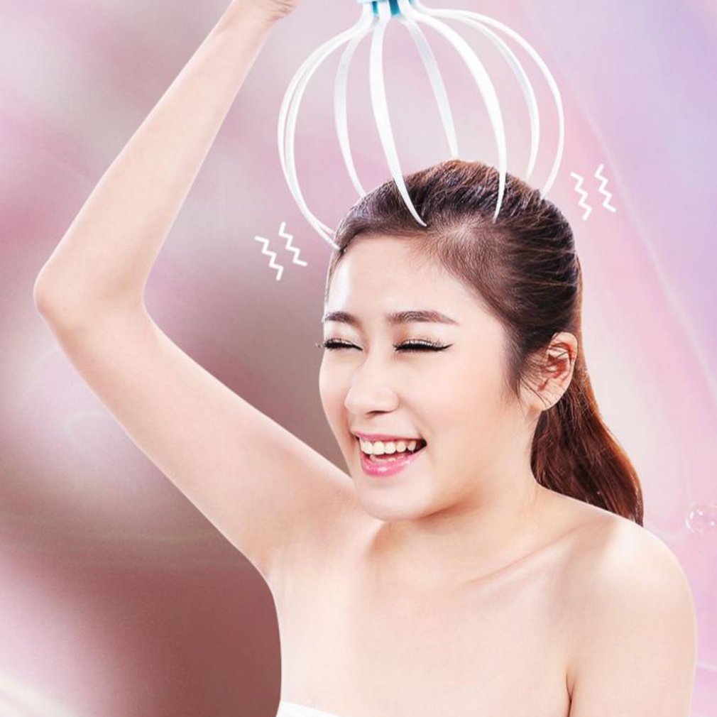 Head Massager Scalp Vibration Massage Eight Claw Electric Household Massager Head Masager Body Care 1619753282005