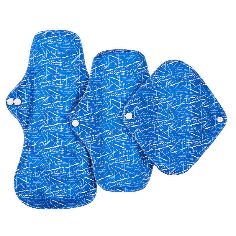 Leak-Proof Bamboo Charcoal Sanitary Napkins Washable Aunt'S Towel 1620195106619