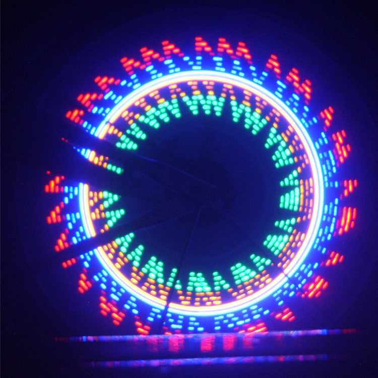 16 LED Colorful Bike Wheel Light Mountain Bike - HD Wireless Product #2