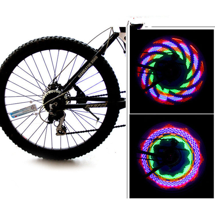16 LED Colorful Bike Wheel Light Mountain Bike - HD Wireless Product #4