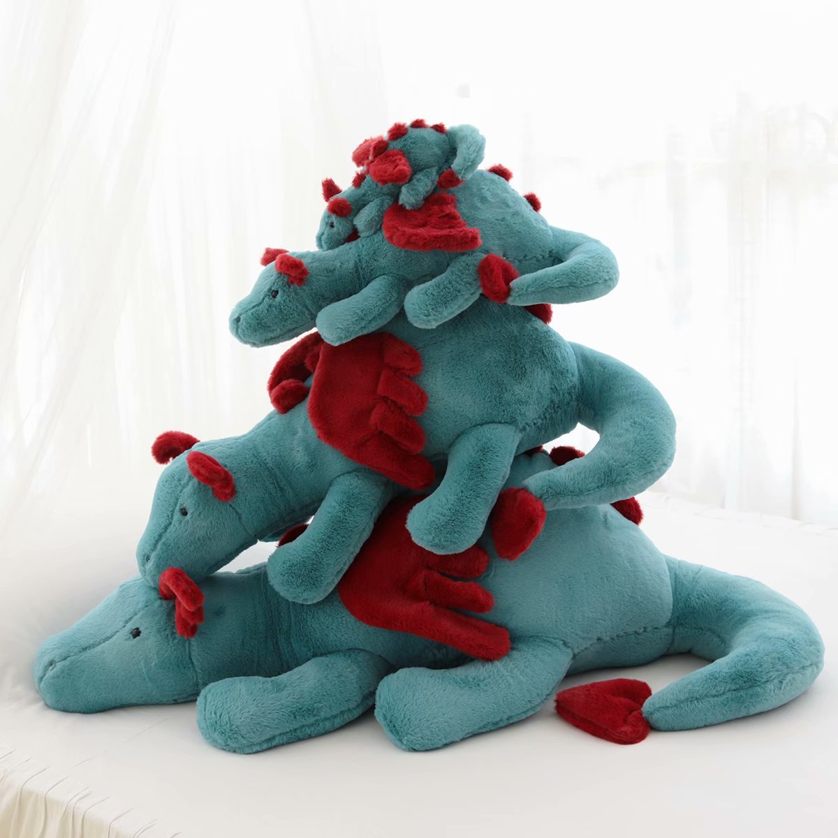 Ins Cute Soft Dinosaur Doll Pterodactyl Doll Sleeping Lying Pillow Pillow Plush Toy 1620207384948