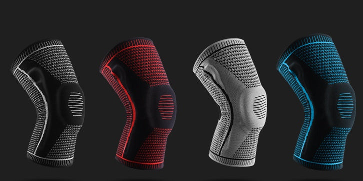 Knee Pads For Sport Knee Silicone Spring Patella Protector 1620294106590