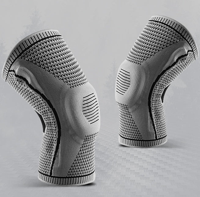 Knee Pads For Sport Knee Silicone Spring Patella Protector 1620294106670