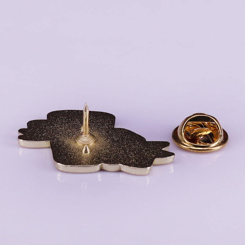 Milk And Biscuit Brooch Childhood Food Badge 1620352003009