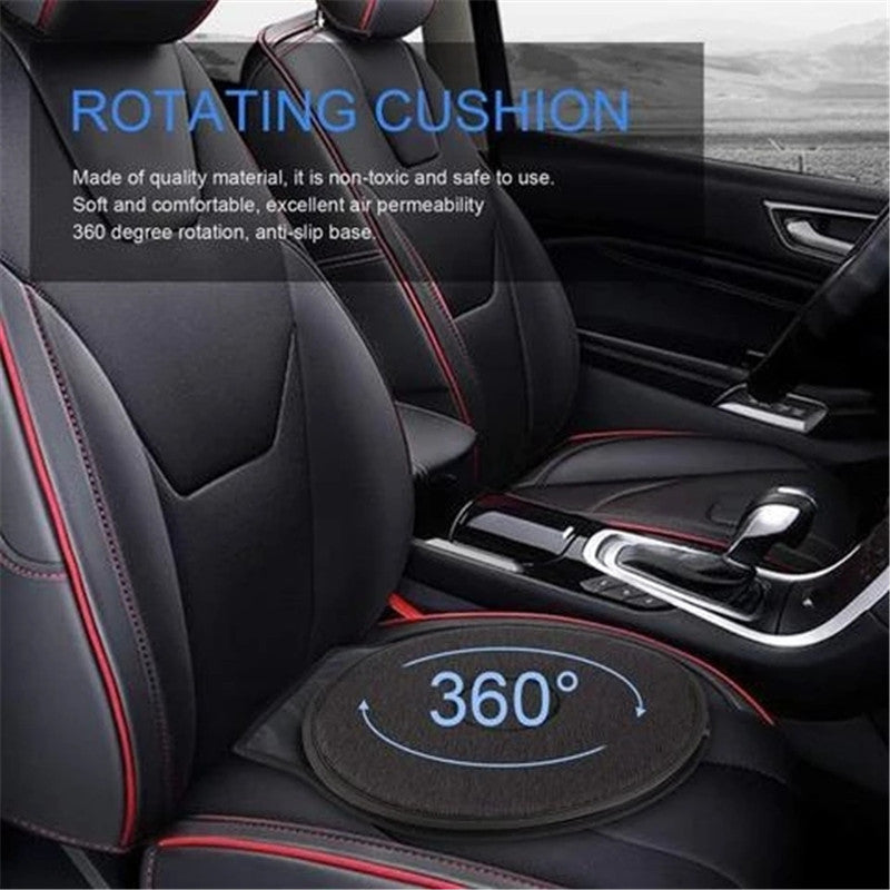 360 Degree Rotation Seat Cushion Mats For Chair Car Office Home Bottom Seats Breathable Chair Cushion For Elderly Pregnant Woman - HD Wireless Product #1