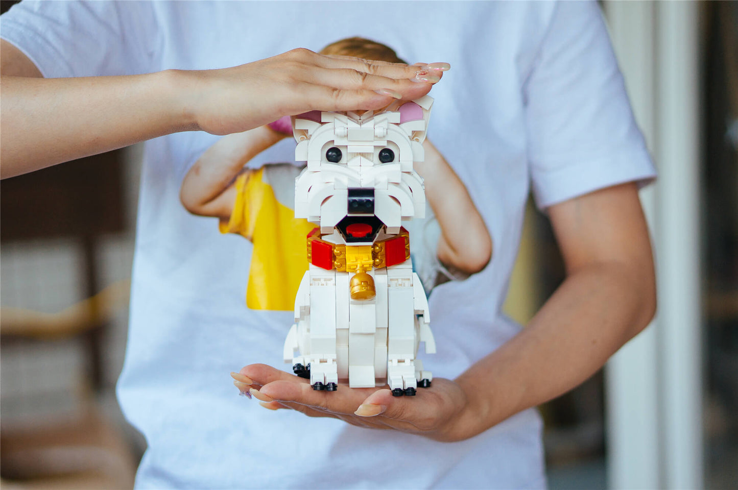 Cute Dog West Highland White Terrier Small Particle Assembly Building Blocks 1620805297651