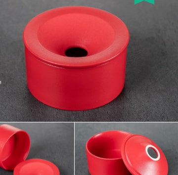 New Chinese Ceramic Ashtray Anti Fly Ash With Lid Funnel Type Creative Cute Hotel Bar Special Custom 1620805965683