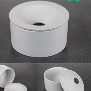 New Chinese Ceramic Ashtray Anti Fly Ash With Lid Funnel Type Creative Cute Hotel Bar Special Custom 1620805965688