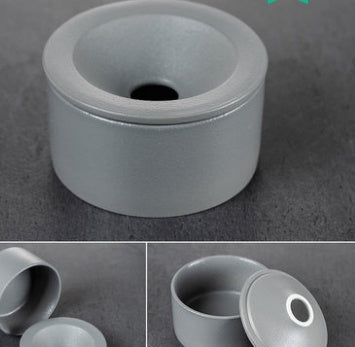 New Chinese Ceramic Ashtray Anti Fly Ash With Lid Funnel Type Creative Cute Hotel Bar Special Custom 1620805965689