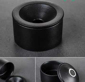 New Chinese Ceramic Ashtray Anti Fly Ash With Lid Funnel Type Creative Cute Hotel Bar Special Custom 1620805965690