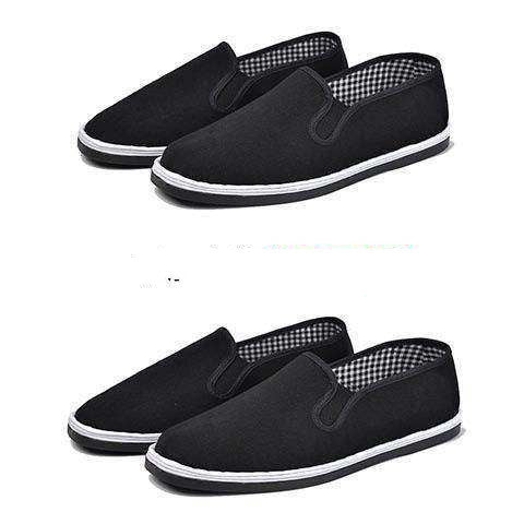 Handmade Melaleuca Sole Old Beijing Cloth Shoes Men's Deodorant Casual Shoes Soft Sole 1620869733312